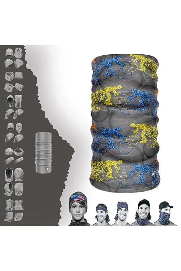Camping/Camper Neck Gaiter Beanie Bandana Mask Bonnet Buckle Hairband