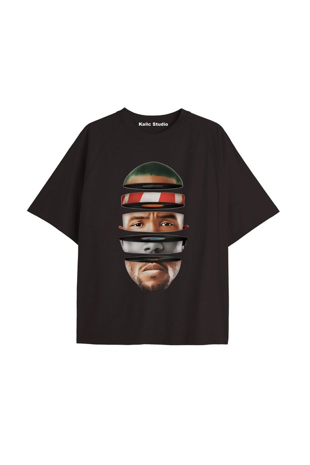 Unisex Men Women Blond Frank Ocean Black T-Shirt