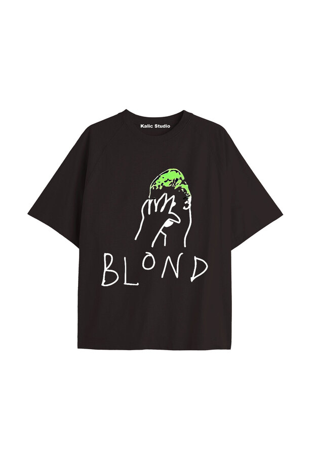 Unisex Men Women Blond Frank Ocean Black T-Shirt