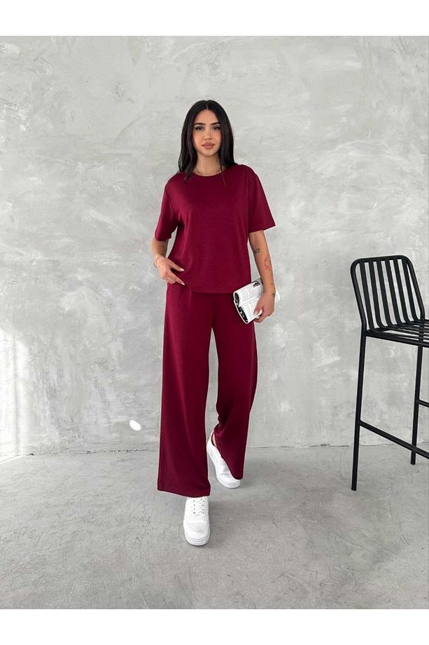 Modal Kumaş Kısa Kollu Eşofman Takımı - 2