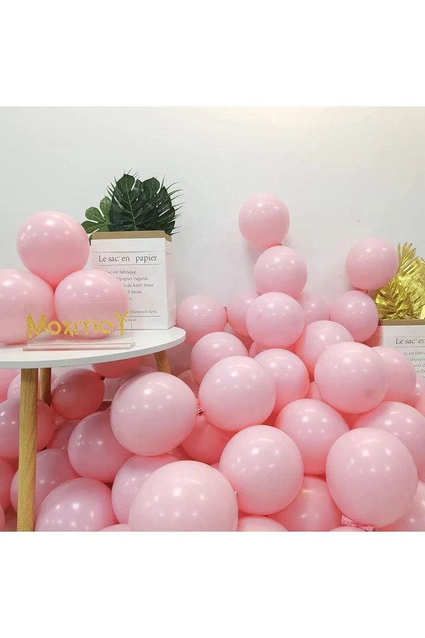 40 Pieces Macaron Colored Balloon Set – Elegance in Pastel Tones! ✨
