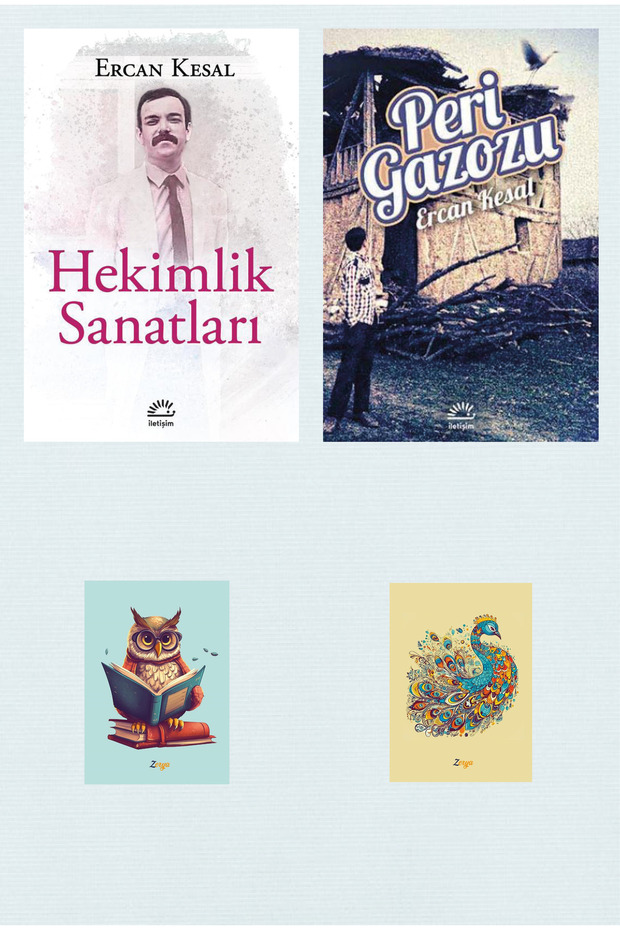 Hekimlik Sanatları - Peri Gazozu Ercan Kesal Kitapları (2 Notebooks)