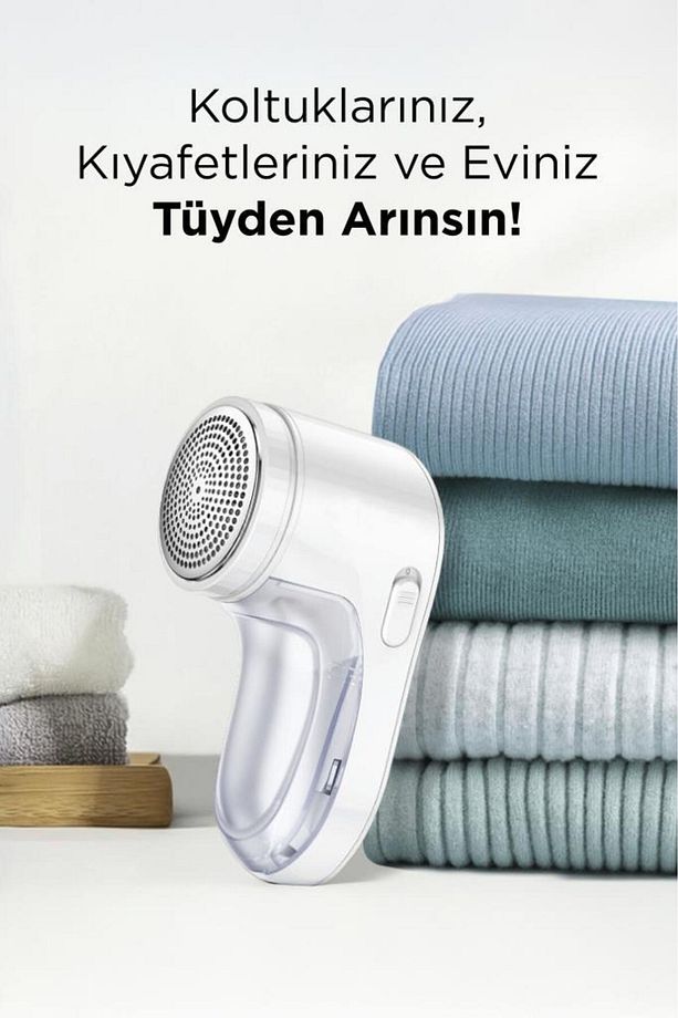 708 Exstra Bıçaklı Şarjlı Tüy Temizleme ve Tiftik Temizleme Makinesi - 6
