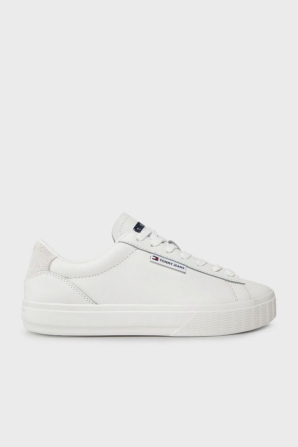Deri Logolu Sneaker Ayakkabı AYAKKABI EN0EN02508 YBL - 1