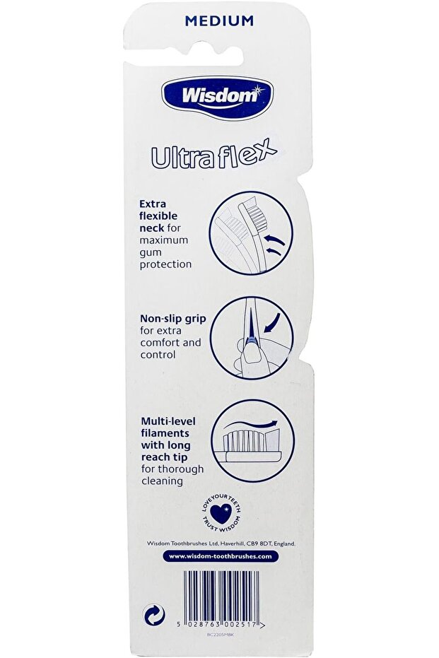 Ultra Flex Tooth Brush 2-Pieces, Medium - 2