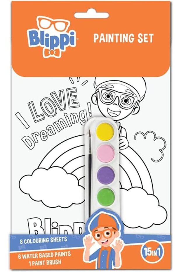 مجموعة لوحات BLIPPI 15 في 1