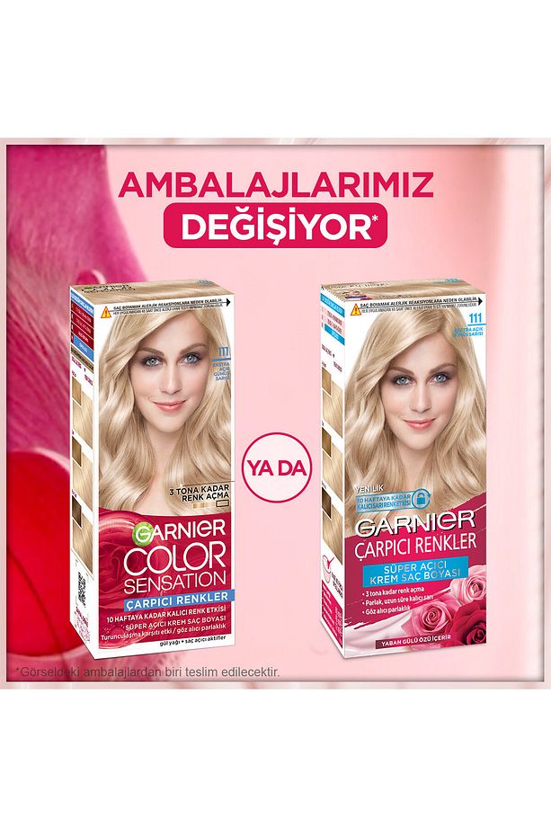 Çarpıcı Renkler 111 Ekstra Açık Gümüş Sarısı Saç Boyası, Demikit - 7