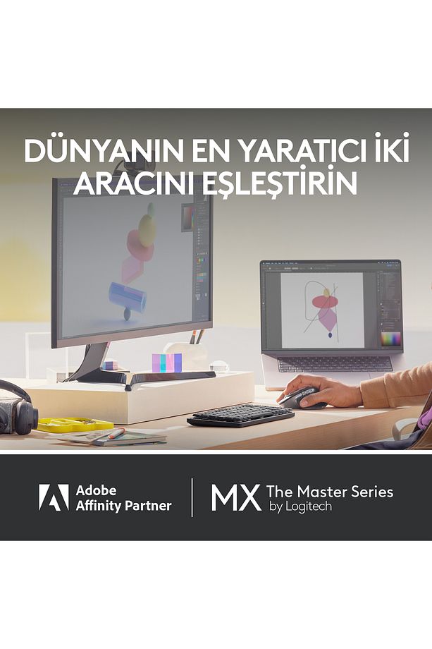 Mx Master 3s For Mac Kablosuz Mouse – Açık Gri - 13