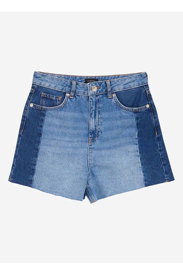 Normal Bel Basic İndigo Kadın Denim Şort F5SL-SHT0337 - 7