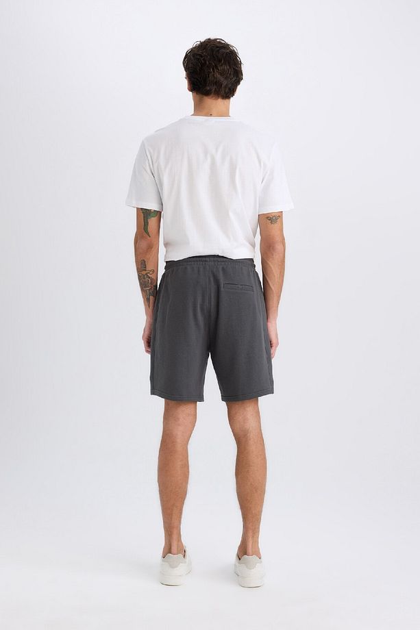 Regular Fit Düz Paça Basic Düz Şort B8672ax25sp - 6