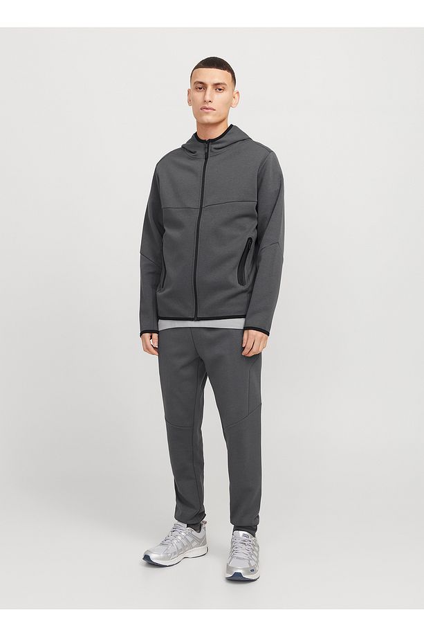 Dar Açık Gri Erkek Eşofman Altı 12261991_JPSTWILL FUSION SWEAT PANT - 1