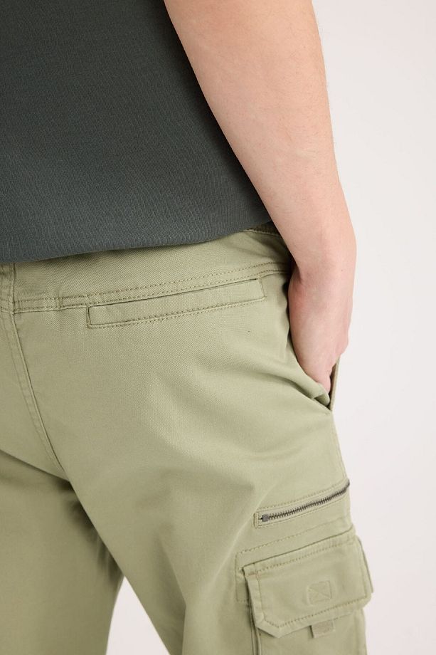 Regular Kargo Cepli Gabardin Jogger Pantolon B1916AX25SP - 8