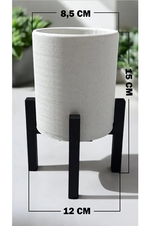 MinimalPot Plastik Saksı - 5