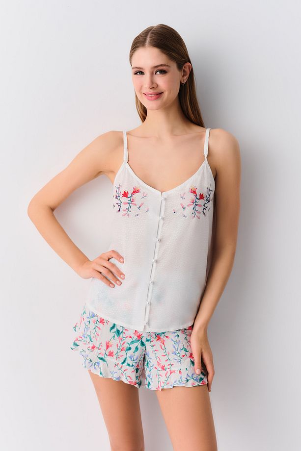 Tiffany Şort Pijama Takımı - 2