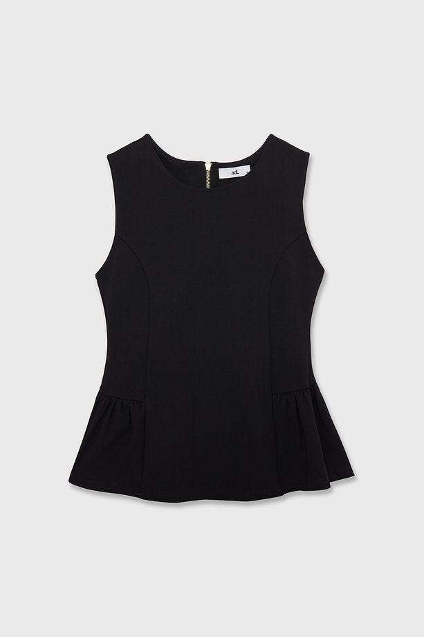 Örme Peplum Bluz - 8