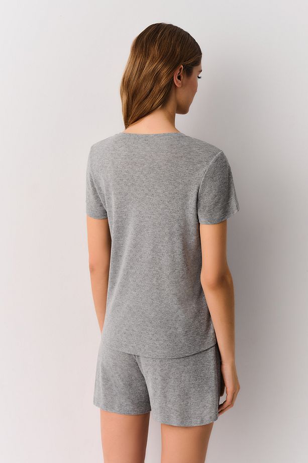 Terra Şort Pijama Takımı - 4