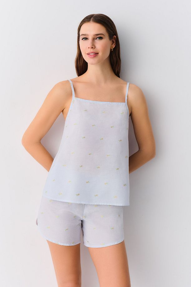 Pina Şort Pijama Takımı - 2