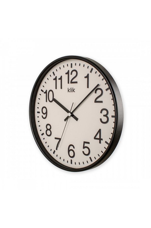 Venüs Minimalist Duvar Saati 26cm Siyah K-VENUS-SIYAH C320.230 - 4