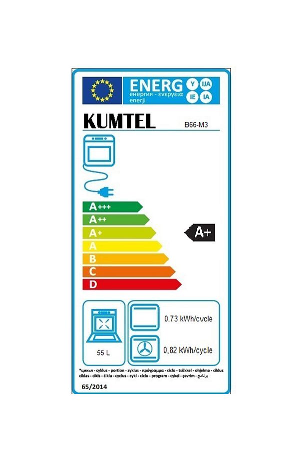 Digital Siyah Ankastre Fırın 15 Prog. B66-m3(DDT) - 8