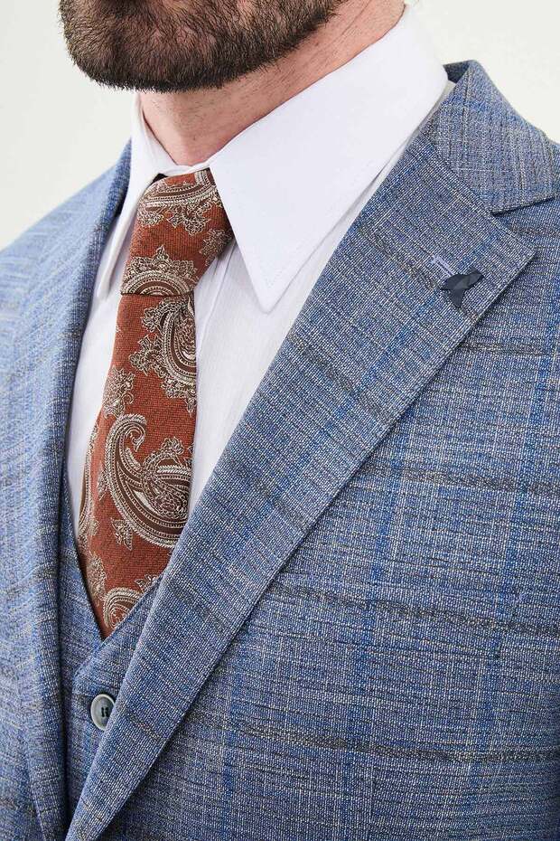 Mono Collar Suit - 2