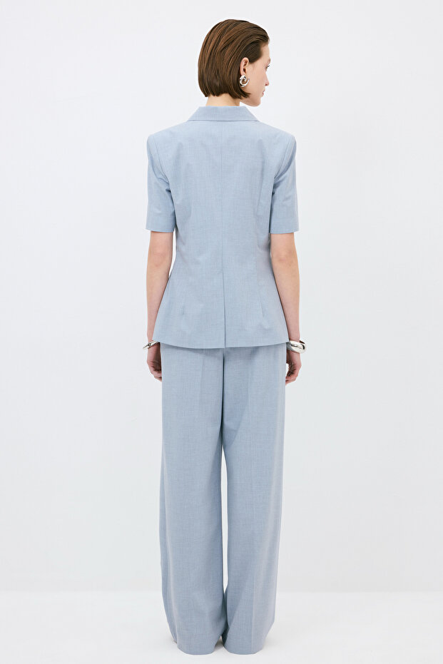 Kısa Kollu Ceket - 7