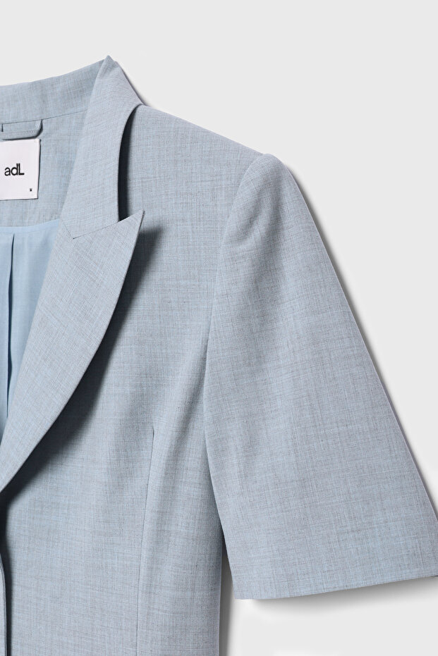 Kısa Kollu Ceket - 9