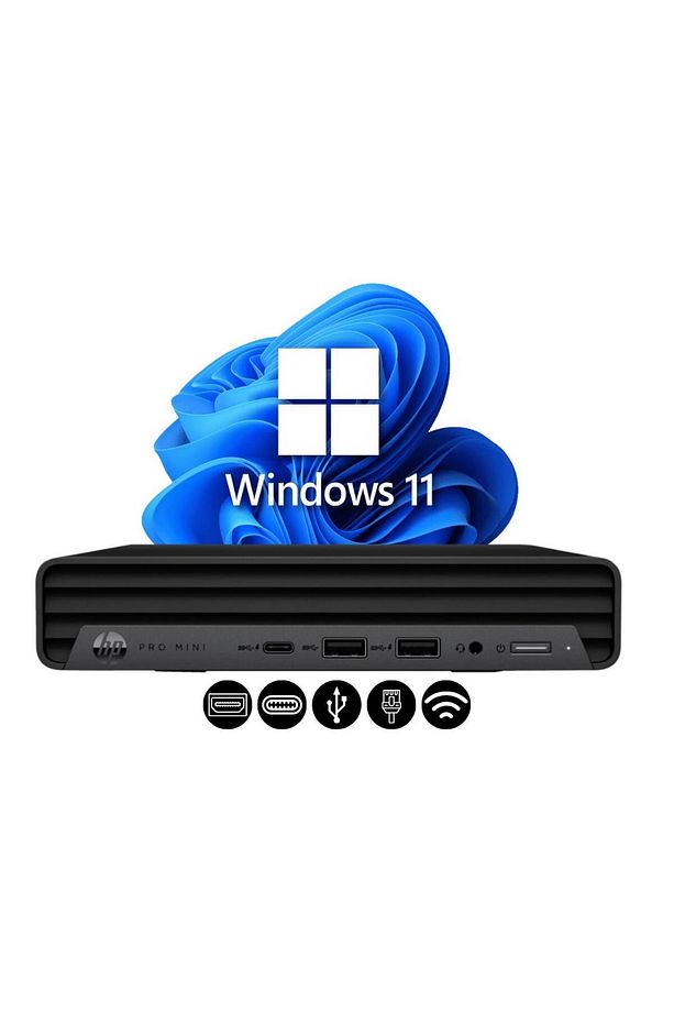 Pro 400  i3-14100T 16GB 512GB M.2 SSD 937L3EA ATL21 W11Pro  Mini Masaüstü Bilgisayar - 1