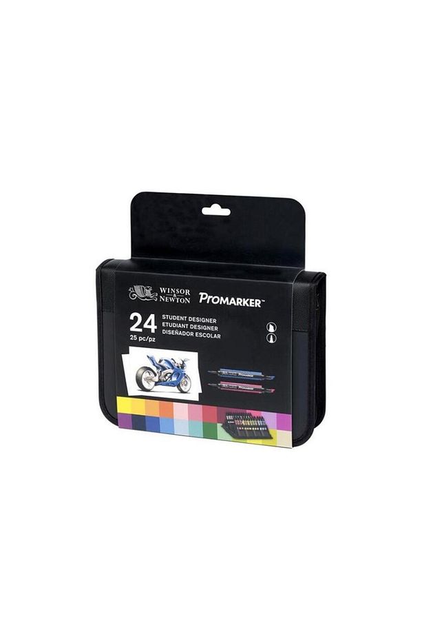 Winsor & Newton 24'lü Promarker Çantalı Set - 1