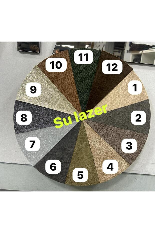 Desenli runner krem - 4