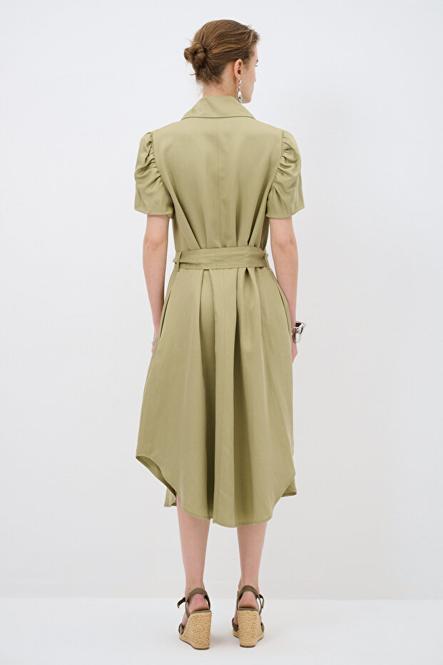 Kargo Cepli Elbise - 7