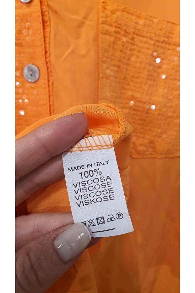 İtalyan Gömlek Pullu Cep Detaylı - 5