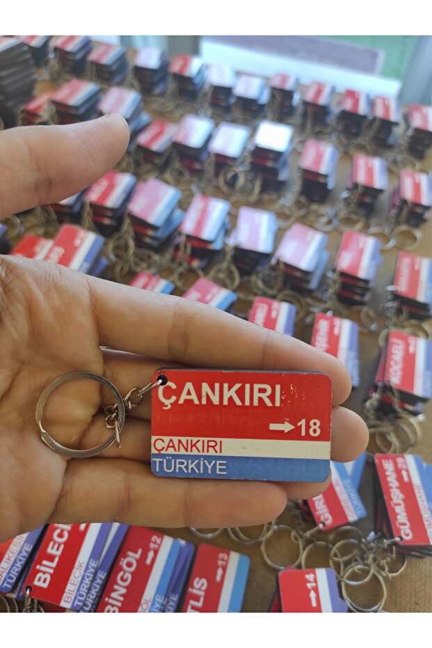 chankırı 18 سلسلة مفاتيح مسقط رأس