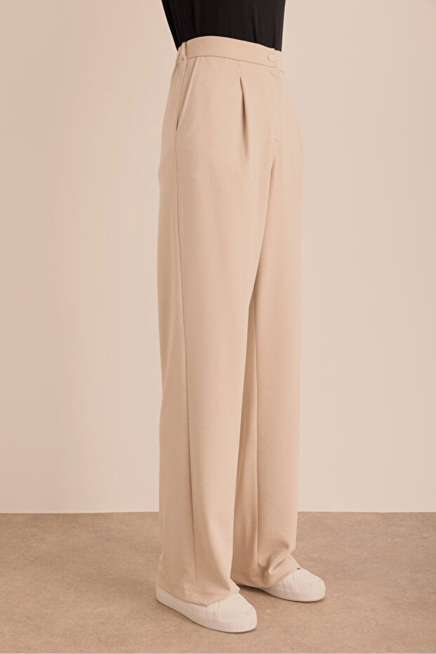 Örme Palazzo Pantolon - 5