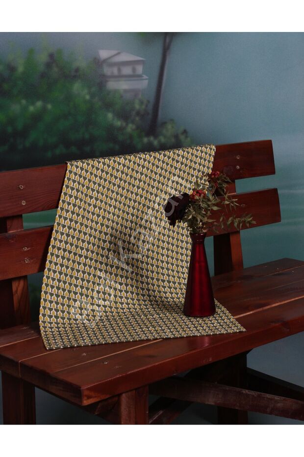 Geometric Patterned Runner 43X125 - 2