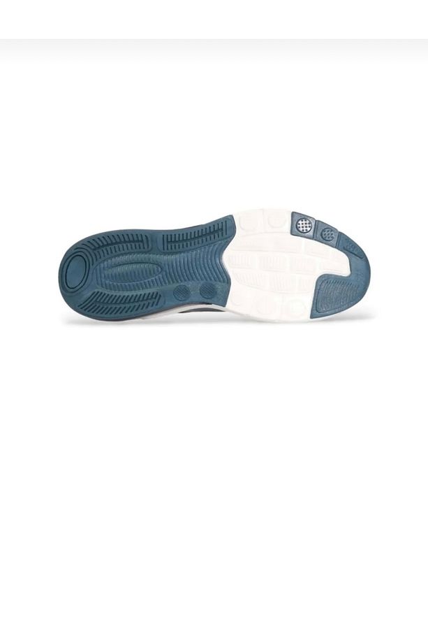 29657 Gri Lacivert Şeffaf Tabanlı Anatomik Nefes Alan Ortopedik Yürüyüş Memory Foam Spor Ayakkabı - 4