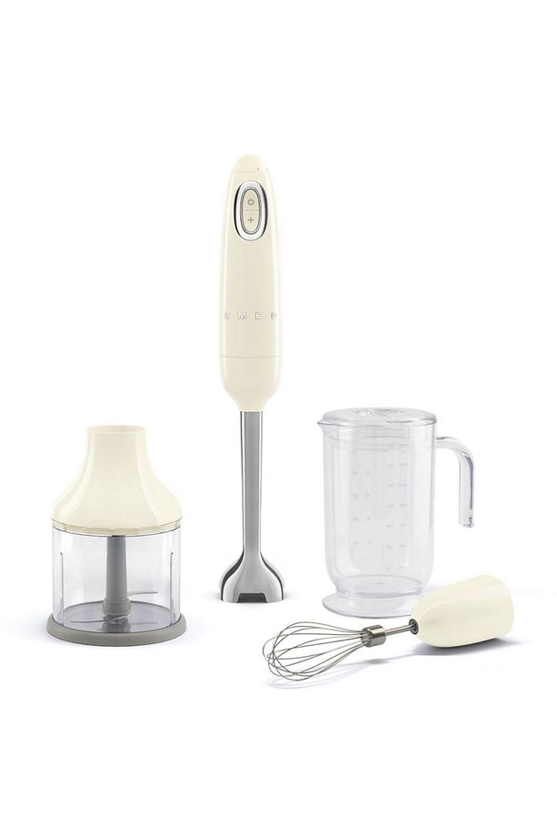 Krem Kettle-filtre Kahve Makinesi Ve El Blender Seti - 5