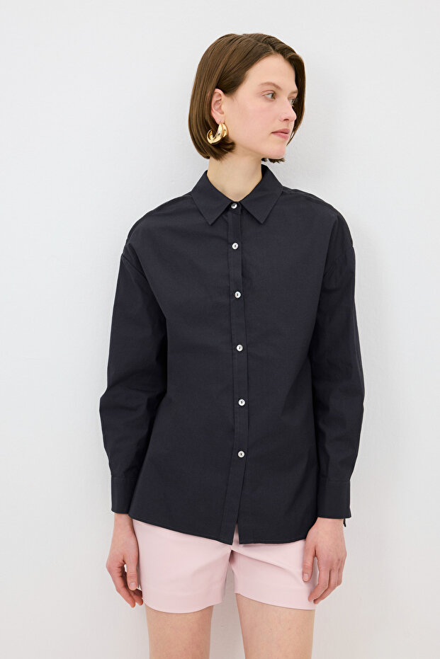 Poplın Gömlek - 5