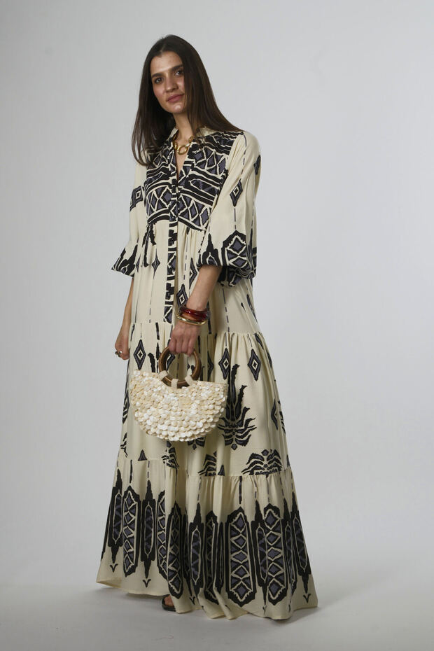 Women's Katleya Model 100% Viscose Summer Dress