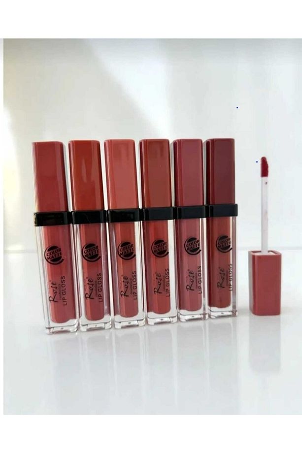 Color Matte Likid Islak Ruj 6'lı Set - 1