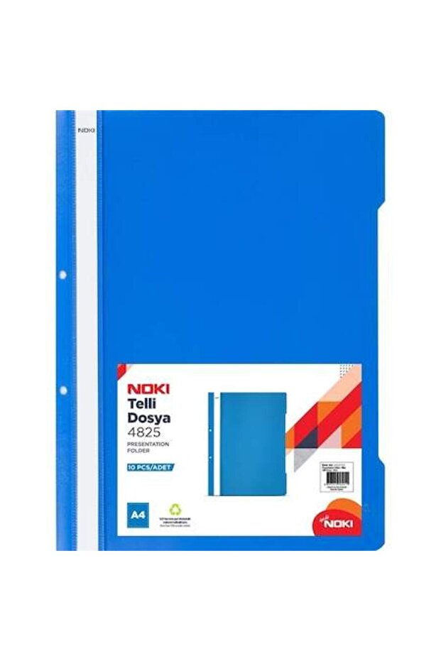 Eco Telli Dosya Mavi 100'Lü - 1