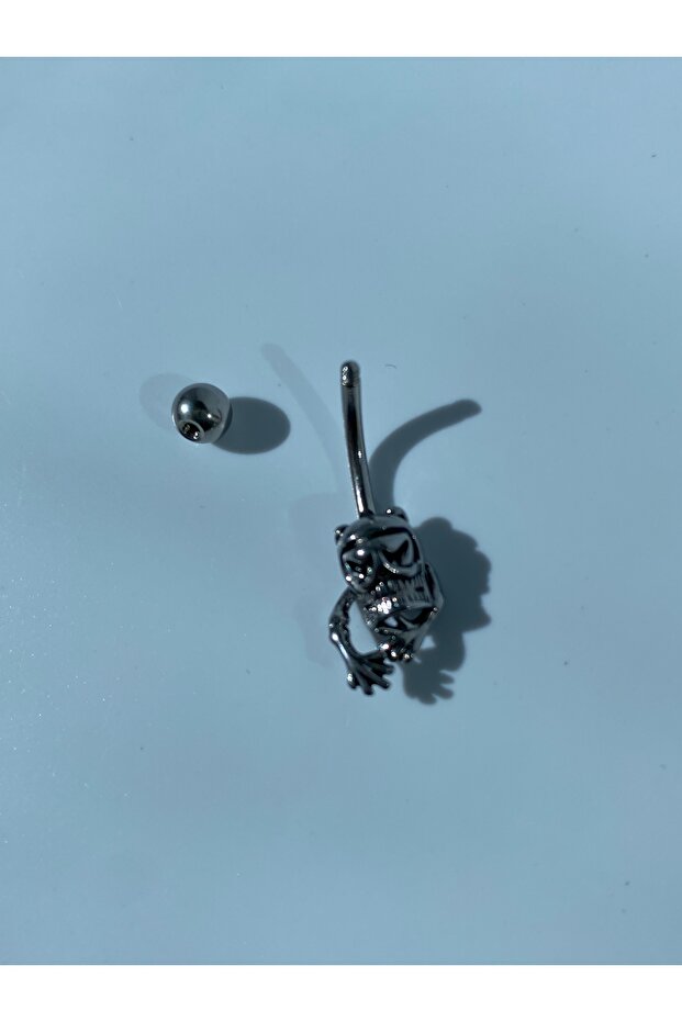 Kuru Kafa Göbek Piercing Çelik - 4