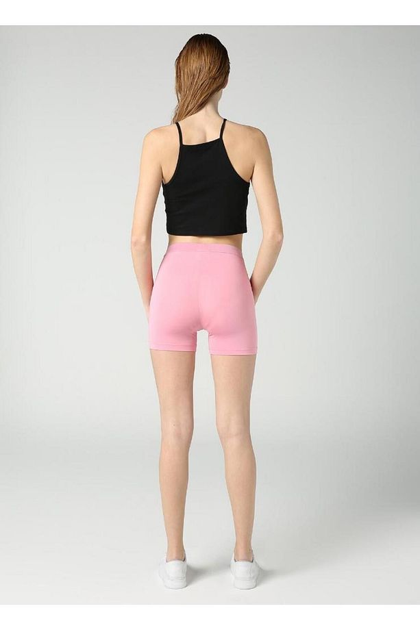 Runway Kısa Spor Tayt Pembe - 4