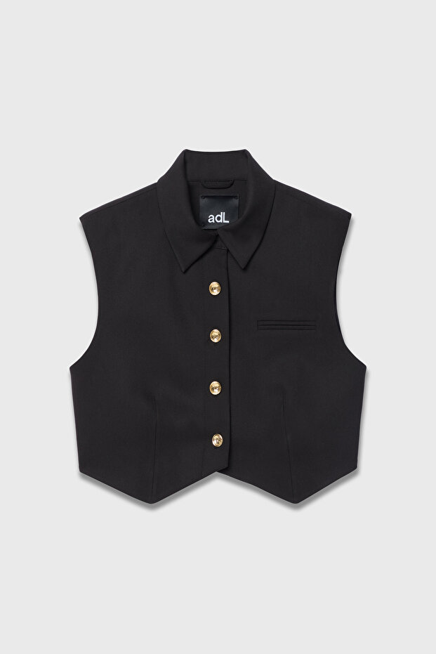 Kolsuz Crop Gömlek - 8