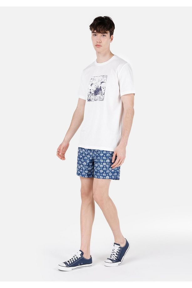 Slim Fit Erkek Lacivert Deniz Şortu - 3