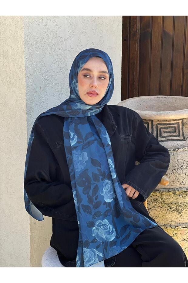 Rosa Pattern Prose Shawl - 2