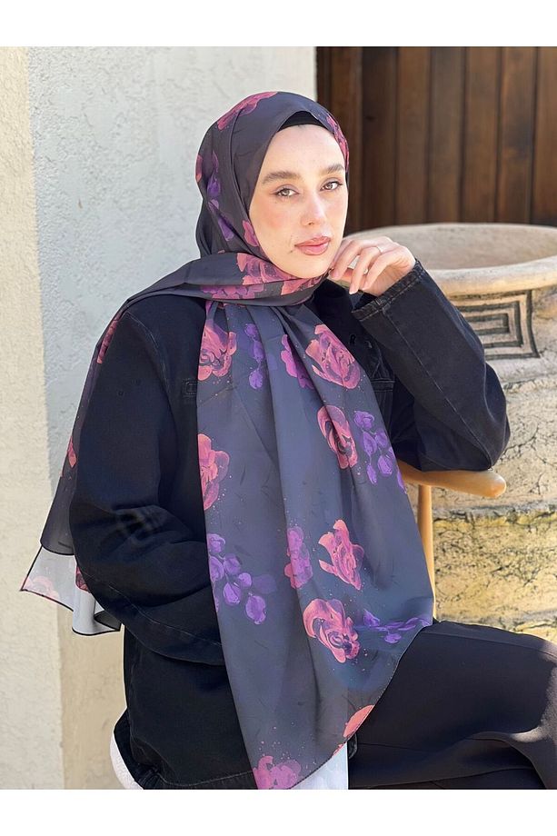 Rosa Desen Nesir Şal - 3