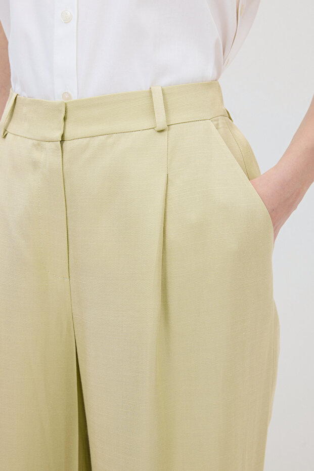 Keten Pantolon - 5