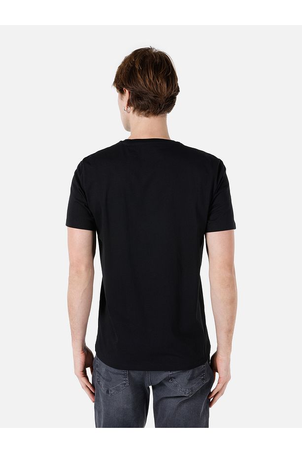 Siyah Erkek Tshirt K.kol - 2
