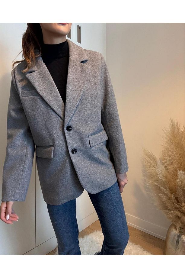 Kaşe Blazer Ceket - 2