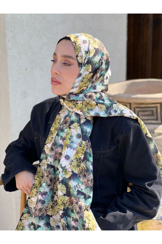 Daisy Desen Twill Şal - 3
